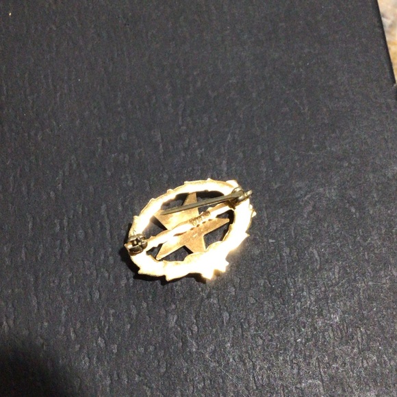 Vintage Order of the Eastern Star Lapel Enamel Pin, Past Matron Jewel - Picture 3 of 3